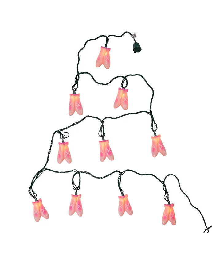 11.5' UL 10-Light Ballet Slippers Light Set - Image 2