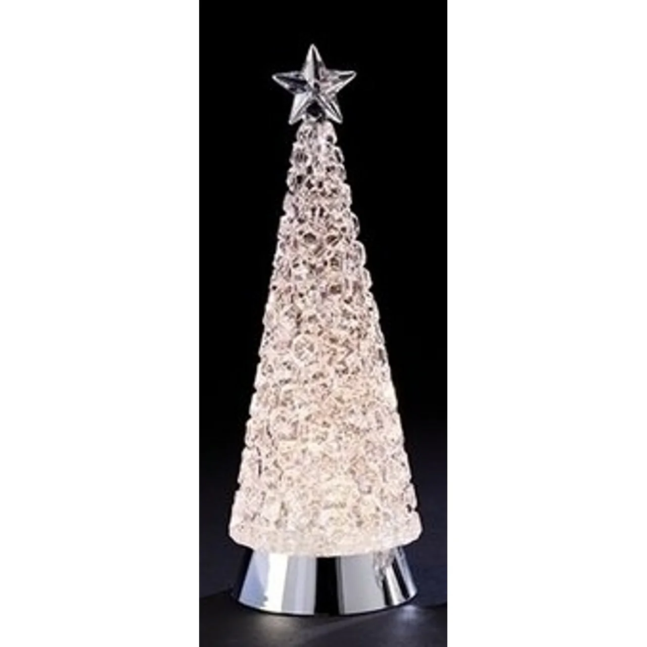 LED Cube Swirl Christmas Tree Tabletop Decoration, 12-14" (Set of 2) - Image 4