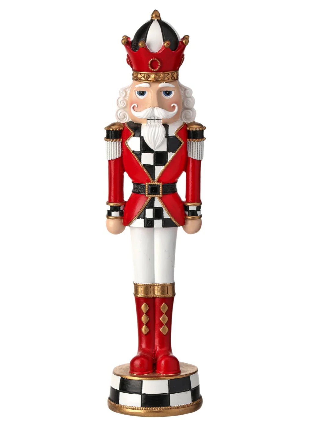 13" Resin Nutcracker On Base (2 styles - sold individually) - Image 3