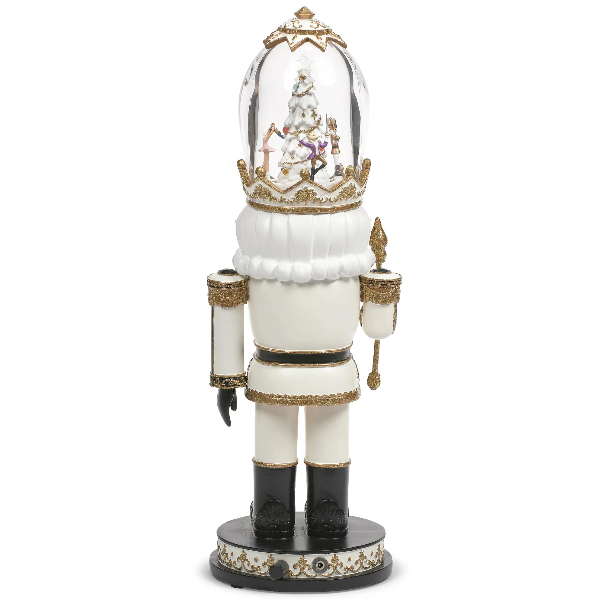 Lighted Musical Nutcracker W/ Rotation, 16" - Image 4