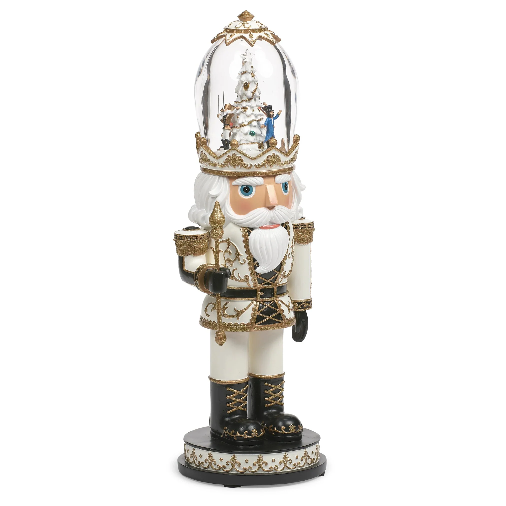 Lighted Musical Nutcracker W/ Rotation, 16" - Image 5