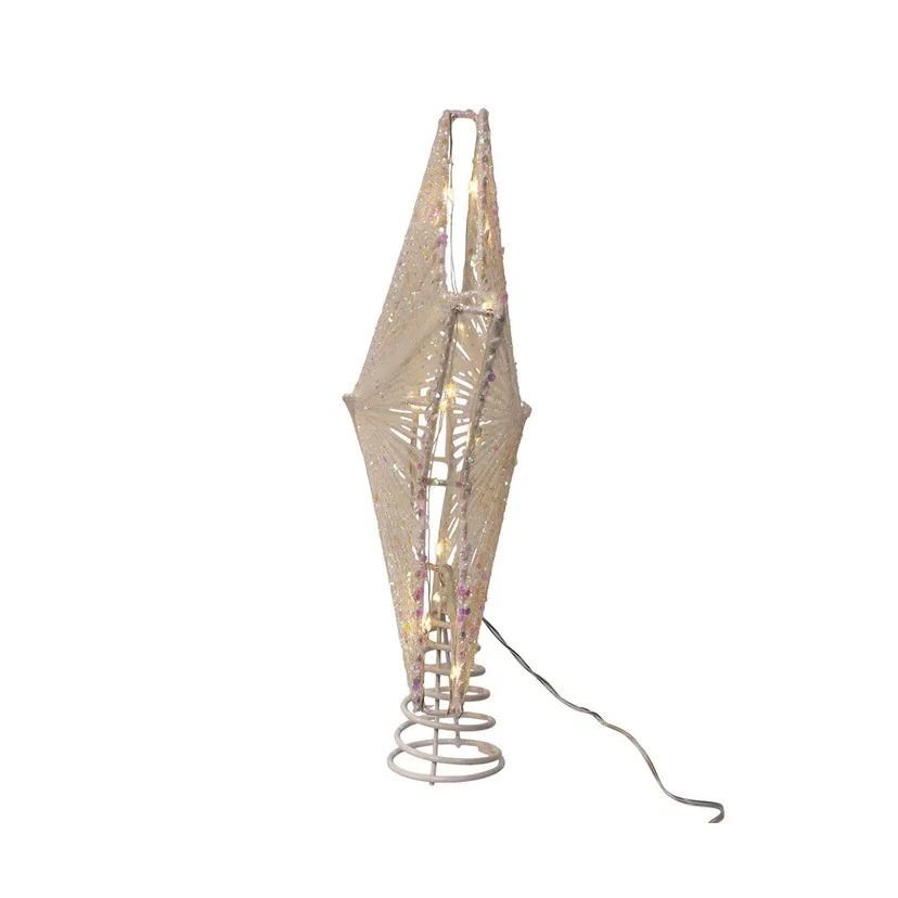 20-Light Warm White LED Star Treetop, 11.5" - Image 2
