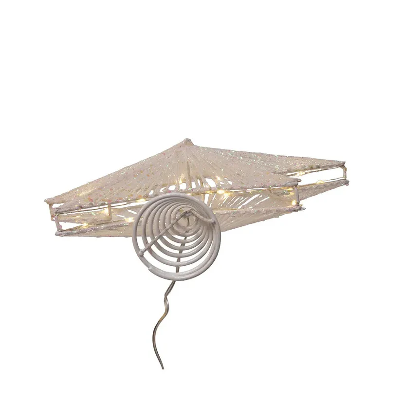 20-Light Warm White LED Star Treetop, 11.5" - Image 6