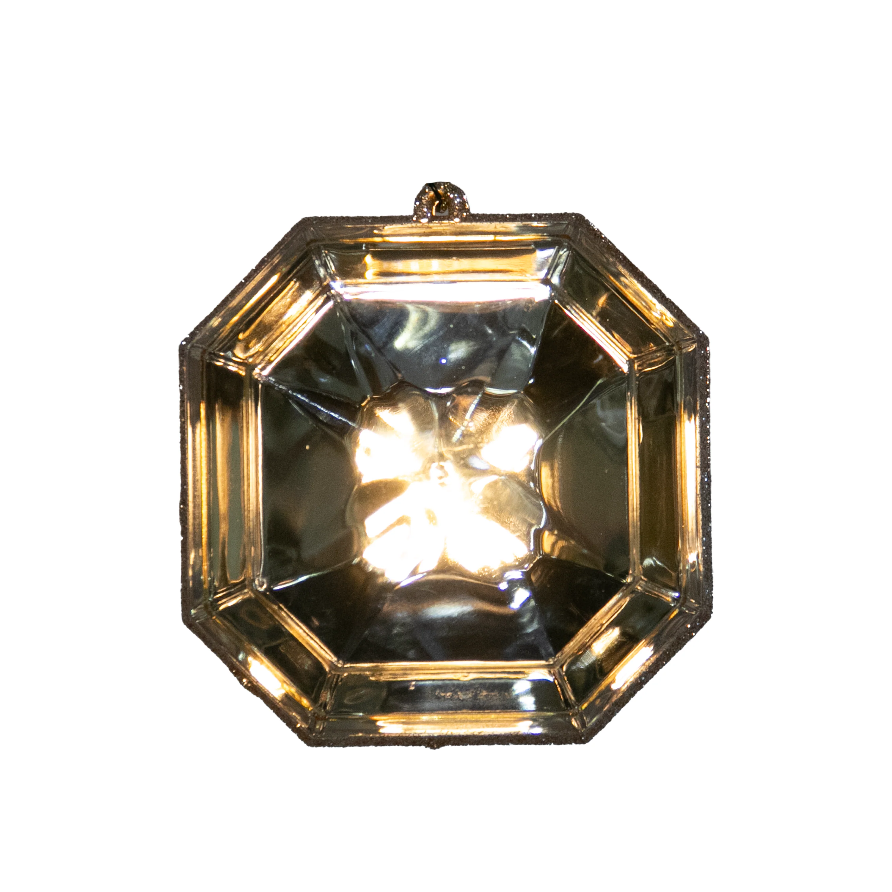 4" Acrylic Precious Gems Ornament (Champagne/Clearbrite) (2 Styles - Sold individually) - Image 2