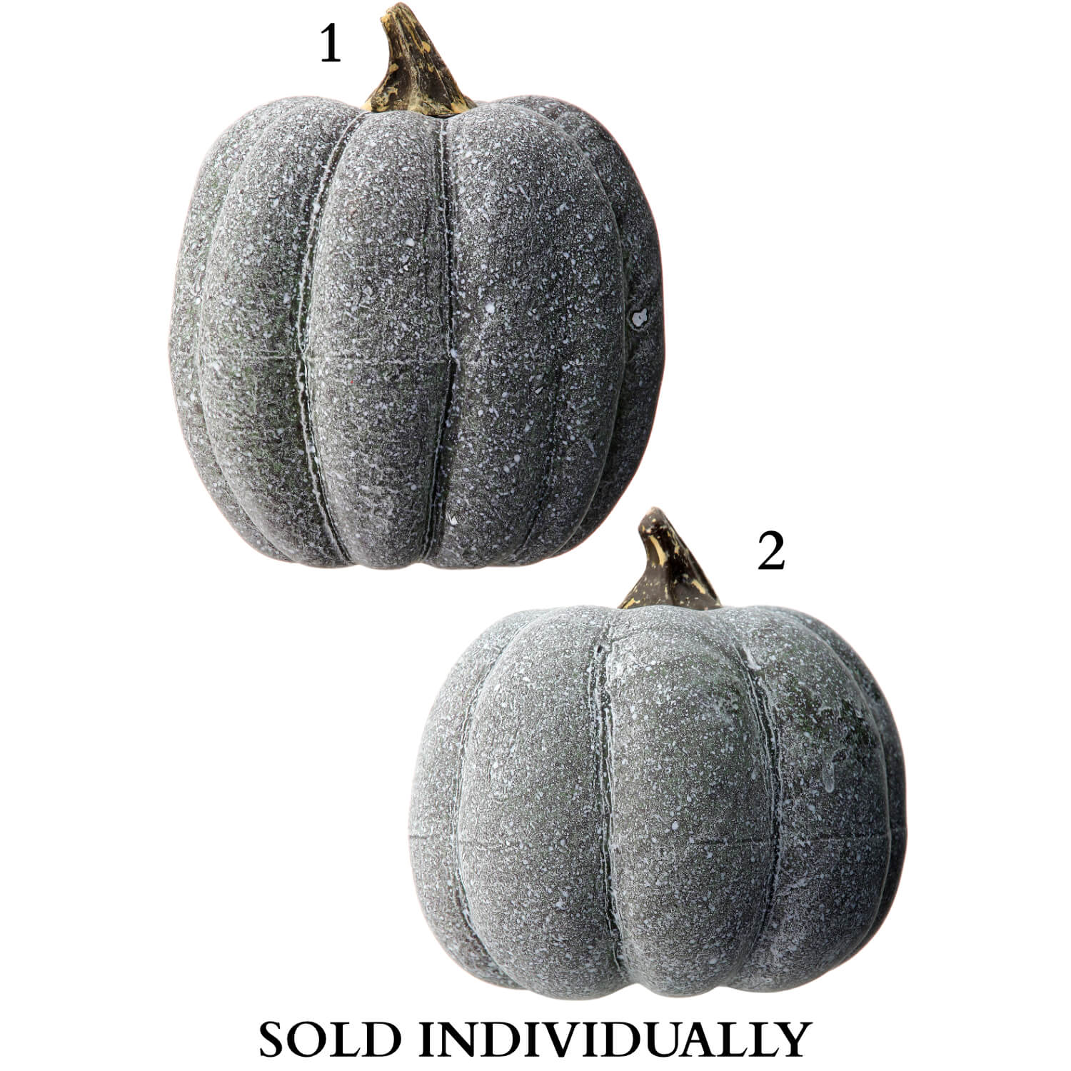 Waterproof Lavender Green Weathered Pumpkin, 4" (2 styles - sold individually)