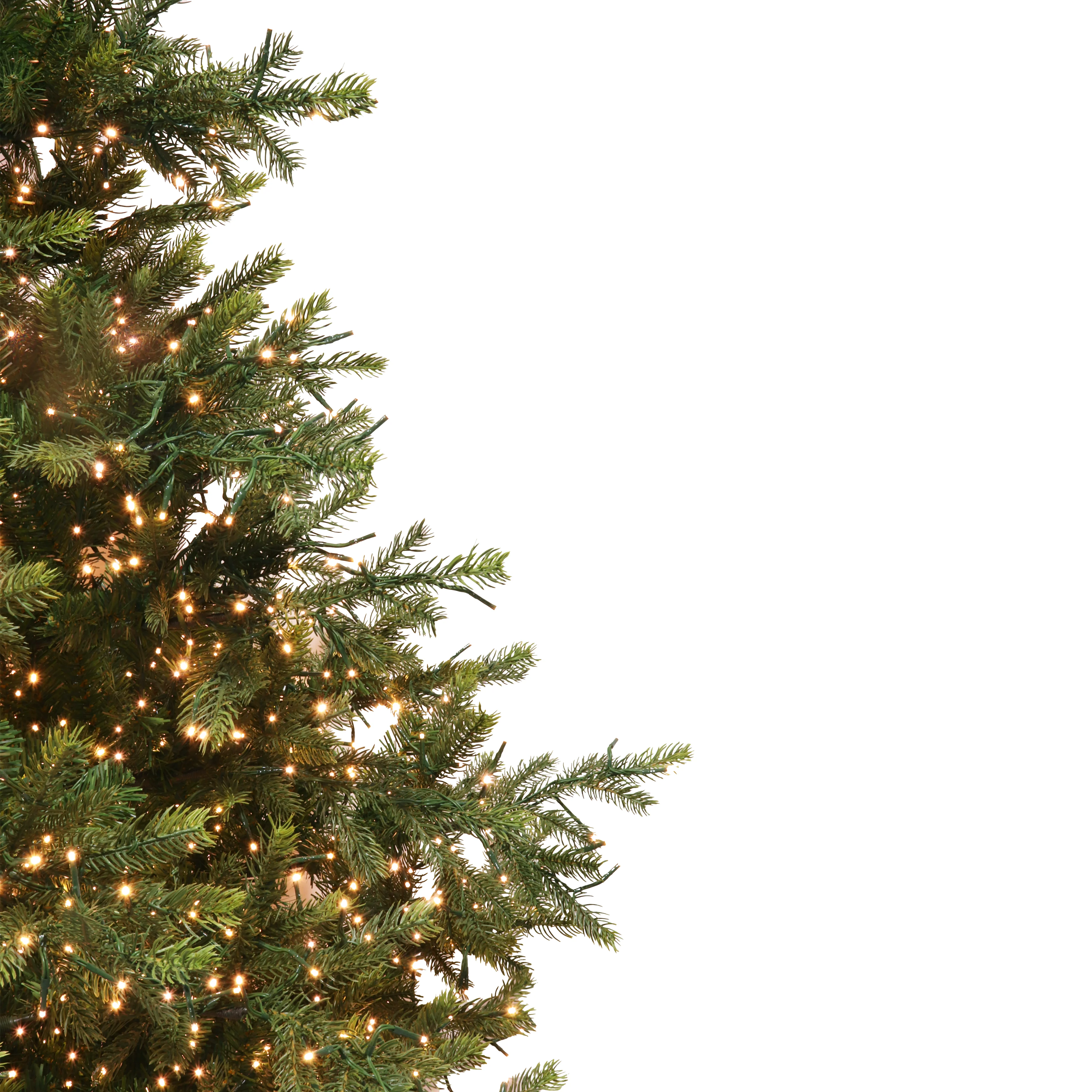 Aspen Pine Hinged Artificial Tree w/ Firecracker Lights, 6.5' - Image 2