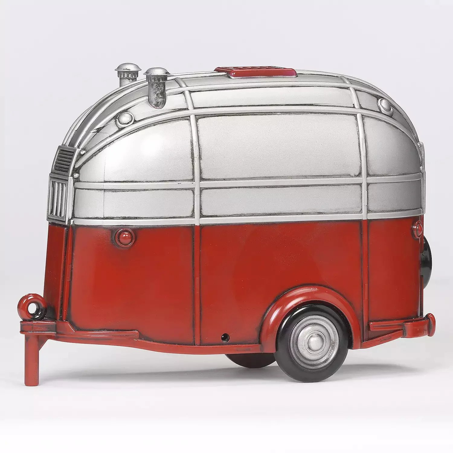 LED Swirl Santa Camper Water Globe, 6.5" - Image 6