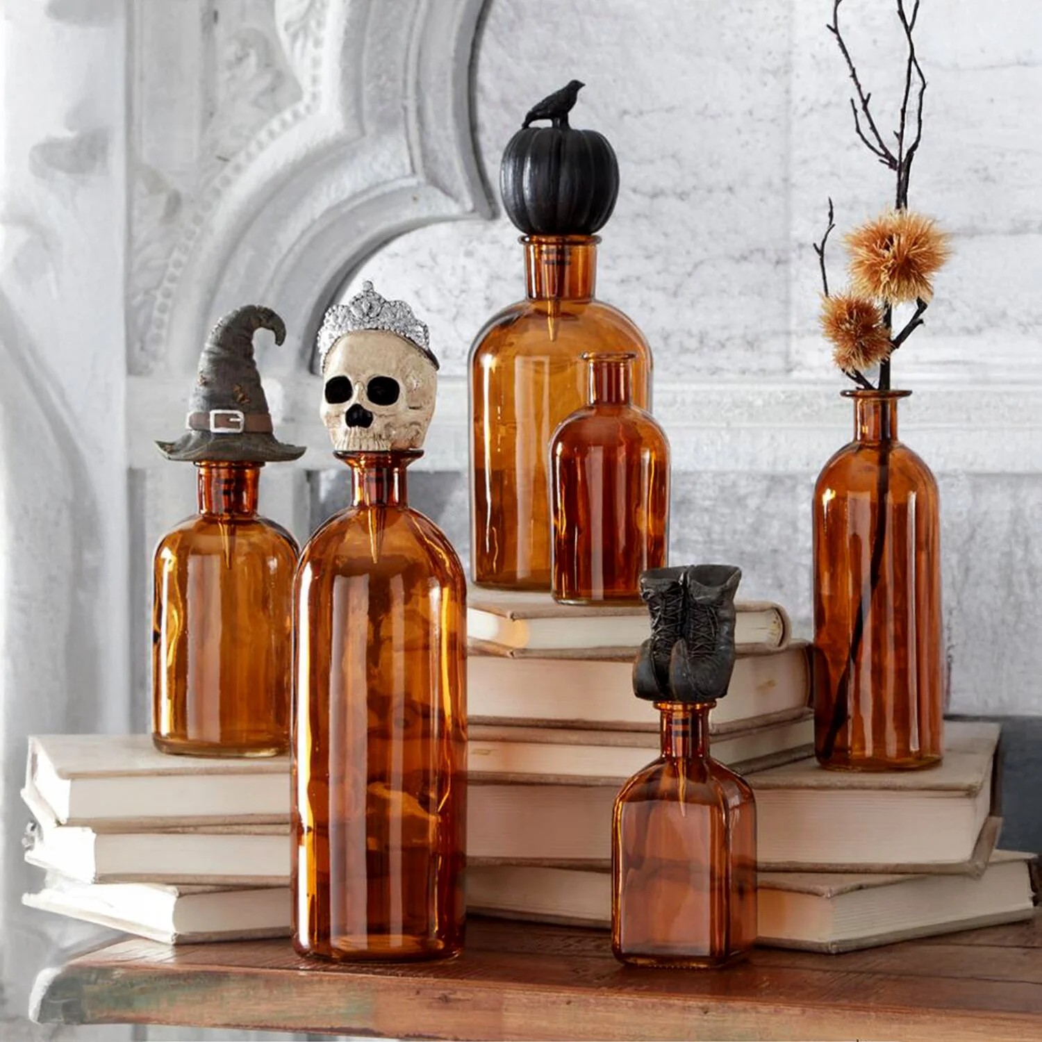 6" Halloween Bottle Stoppers (4 styles - sold individually) - Image 2