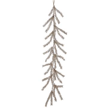 72" Tinsel Garland  Champagne