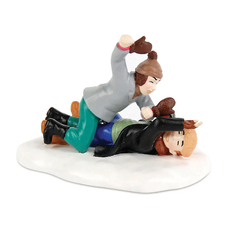 A Christmas Story Village - The Last Straw Figurine