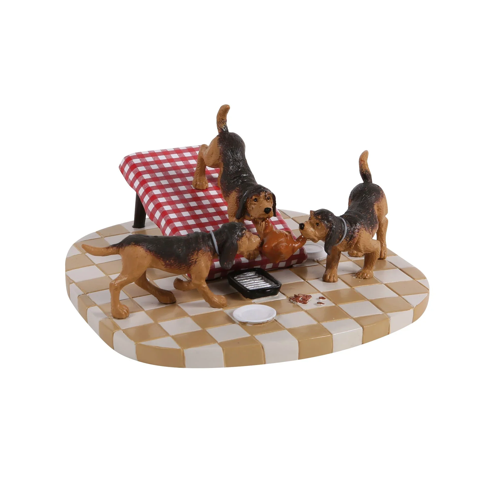 A Christmas Story Village - Turkey For The Hounds Figurine, 2.4"