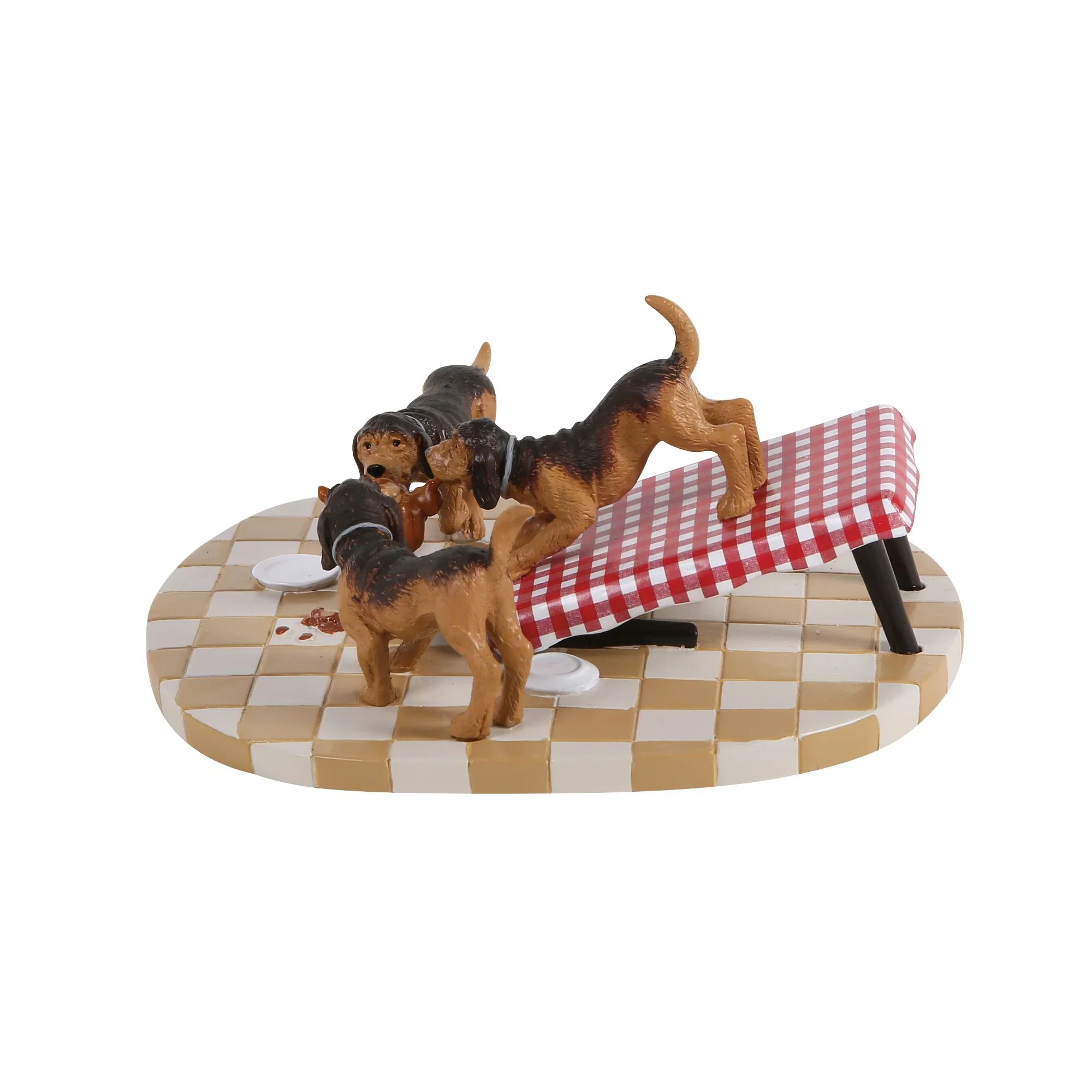 A Christmas Story Village - Turkey For The Hounds Figurine, 2.4" - Image 4