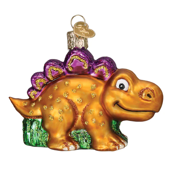 A-Roarable Stegosaurus Ornament - Image 3