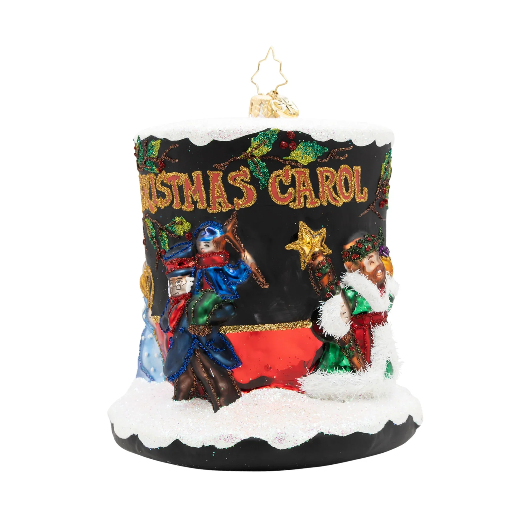A Timeless Christmas Tale Glass Ornament, 5.25" - Image 5