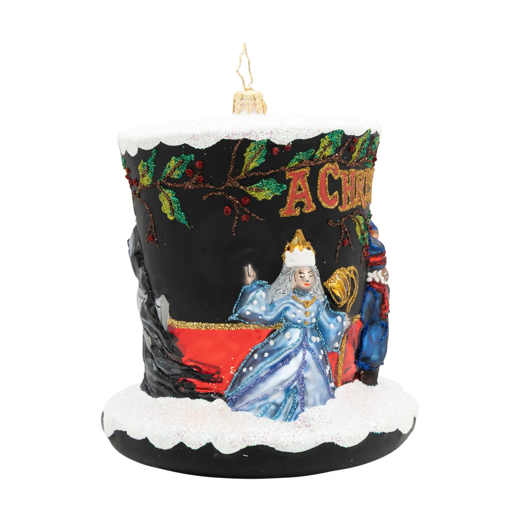 A Timeless Christmas Tale Glass Ornament, 5.25" - Image 6