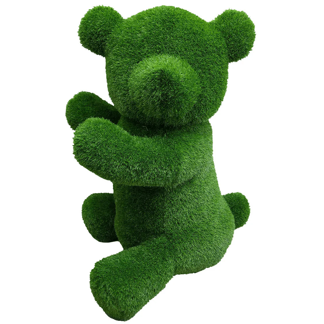 Green Bear-Shaped Artificial Turf Animal Topiary - Image 5