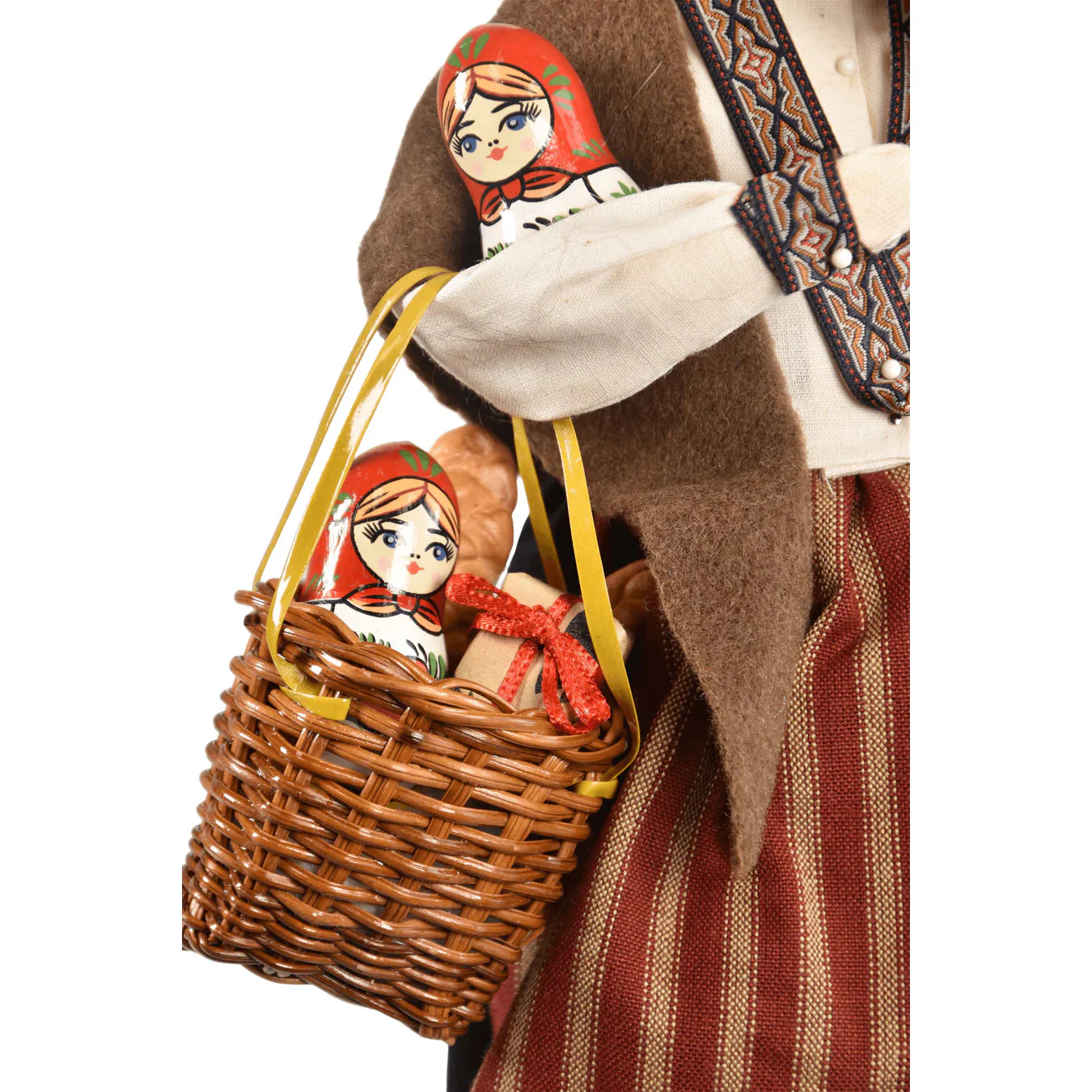 Baboushka Caroler Figurine, 13" - Image 3