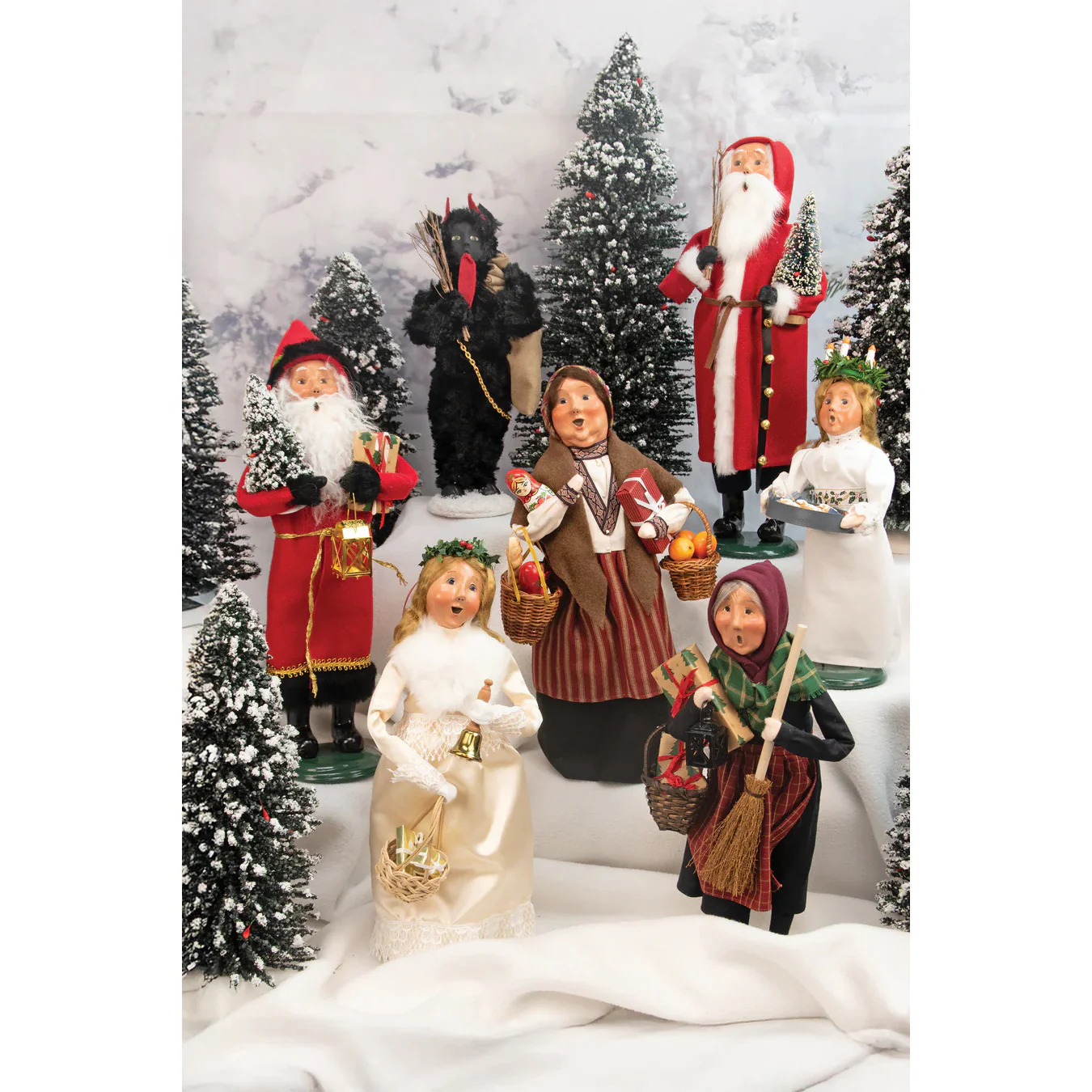 Baboushka Caroler Figurine, 13" - Image 7