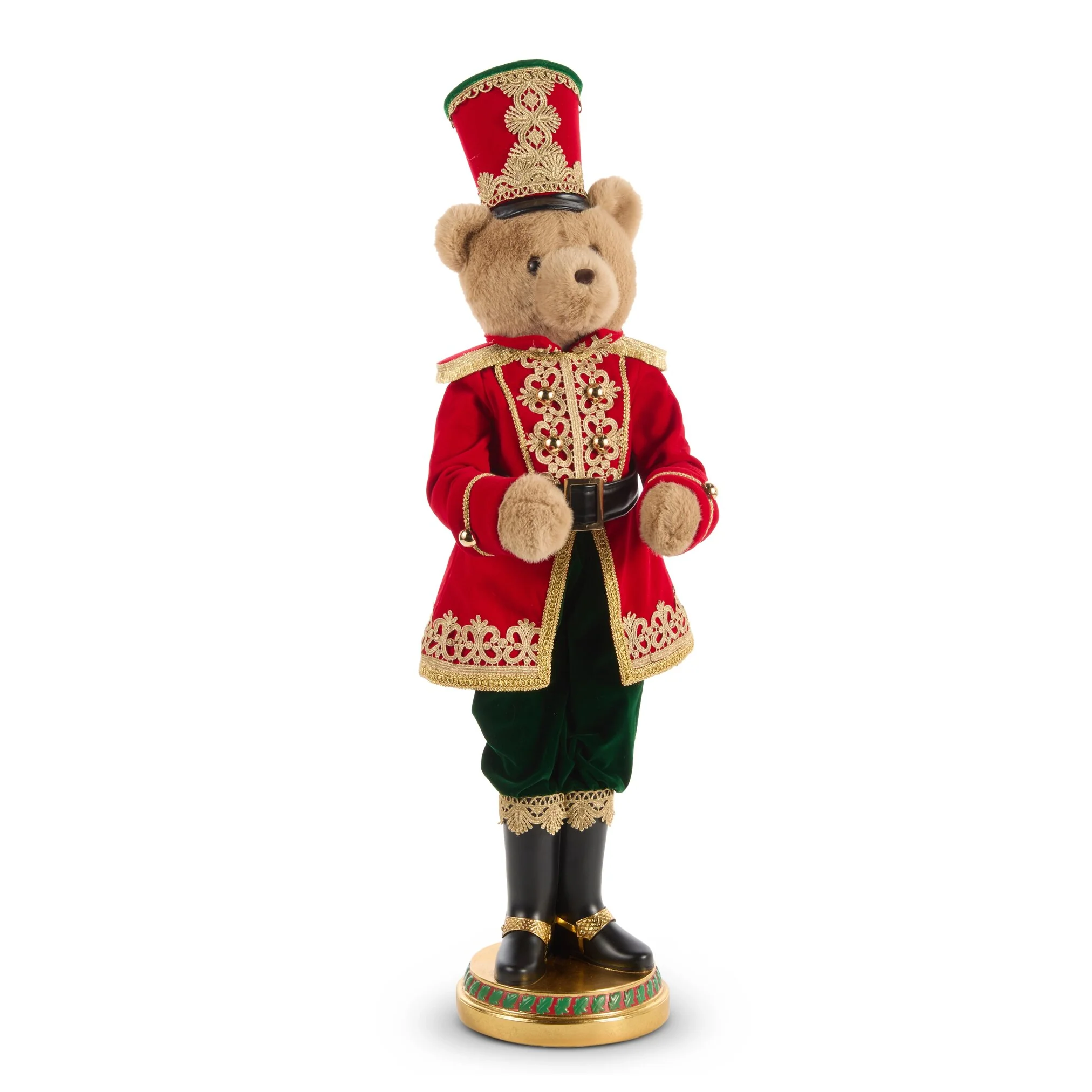 Bear Toy Soldier Figurine, 39"
