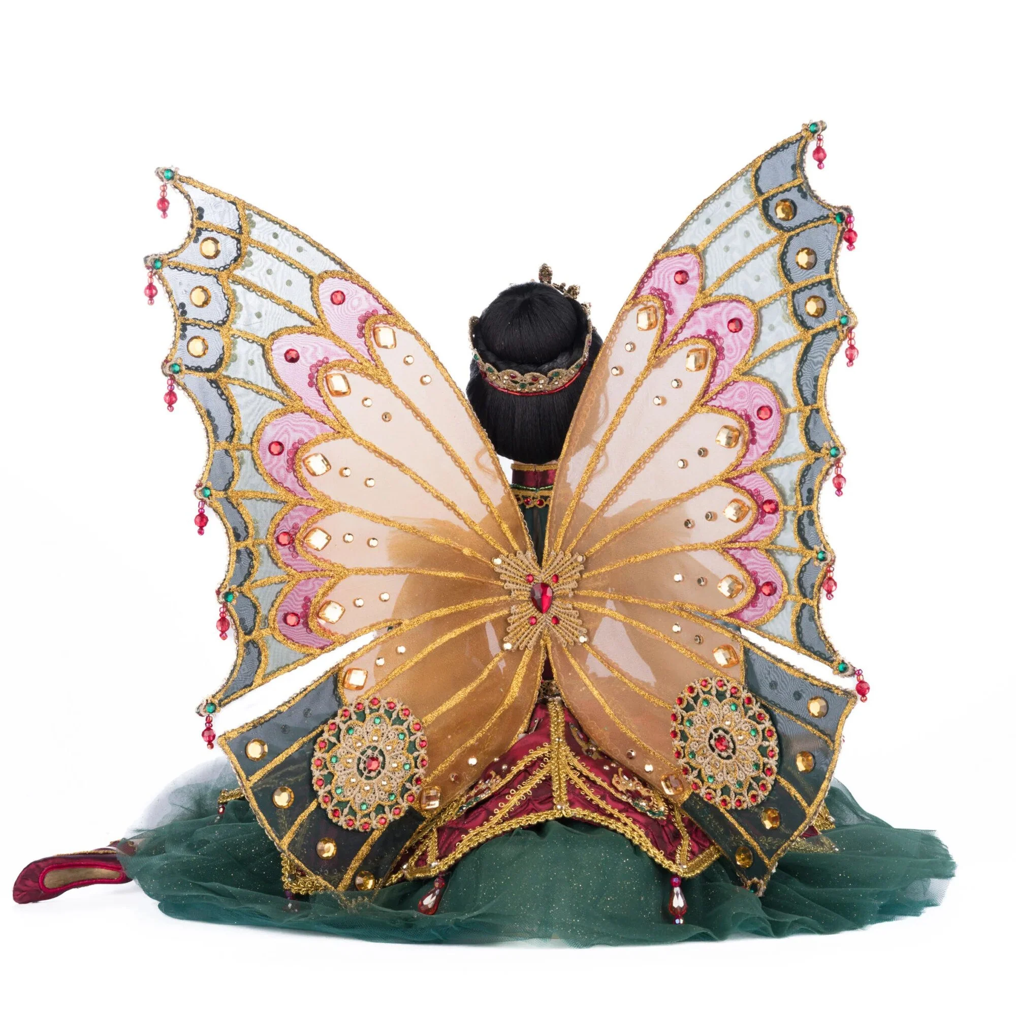 Belle Noelle Sitting Fairy Ballerina Doll Figurine, 23" - Image 3