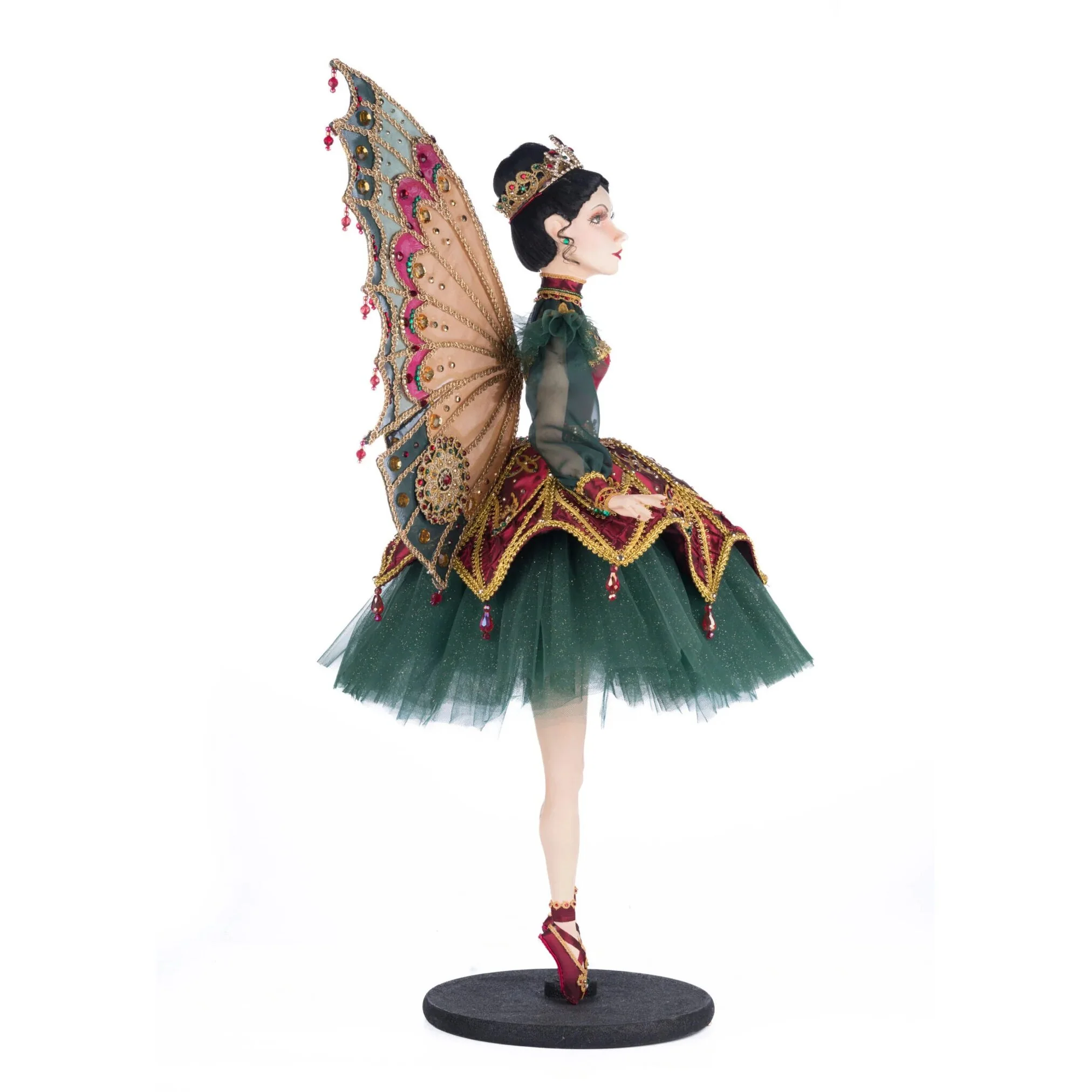 Belle Noelle Standing Fairy Ballerina Doll Figurine, 29.25" - Image 5