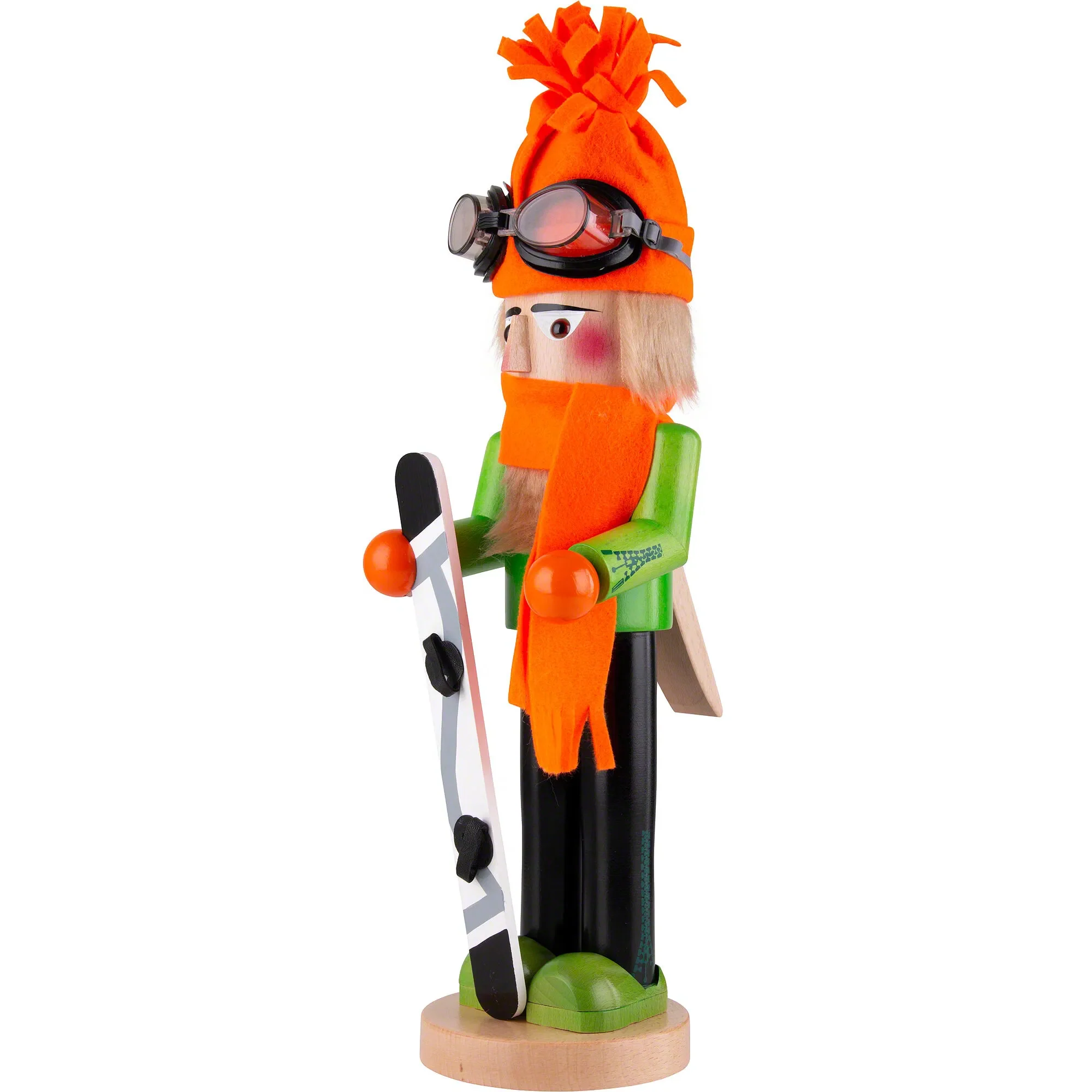 Big Snowboarder Nutcracker Figurine, 17" - Image 2