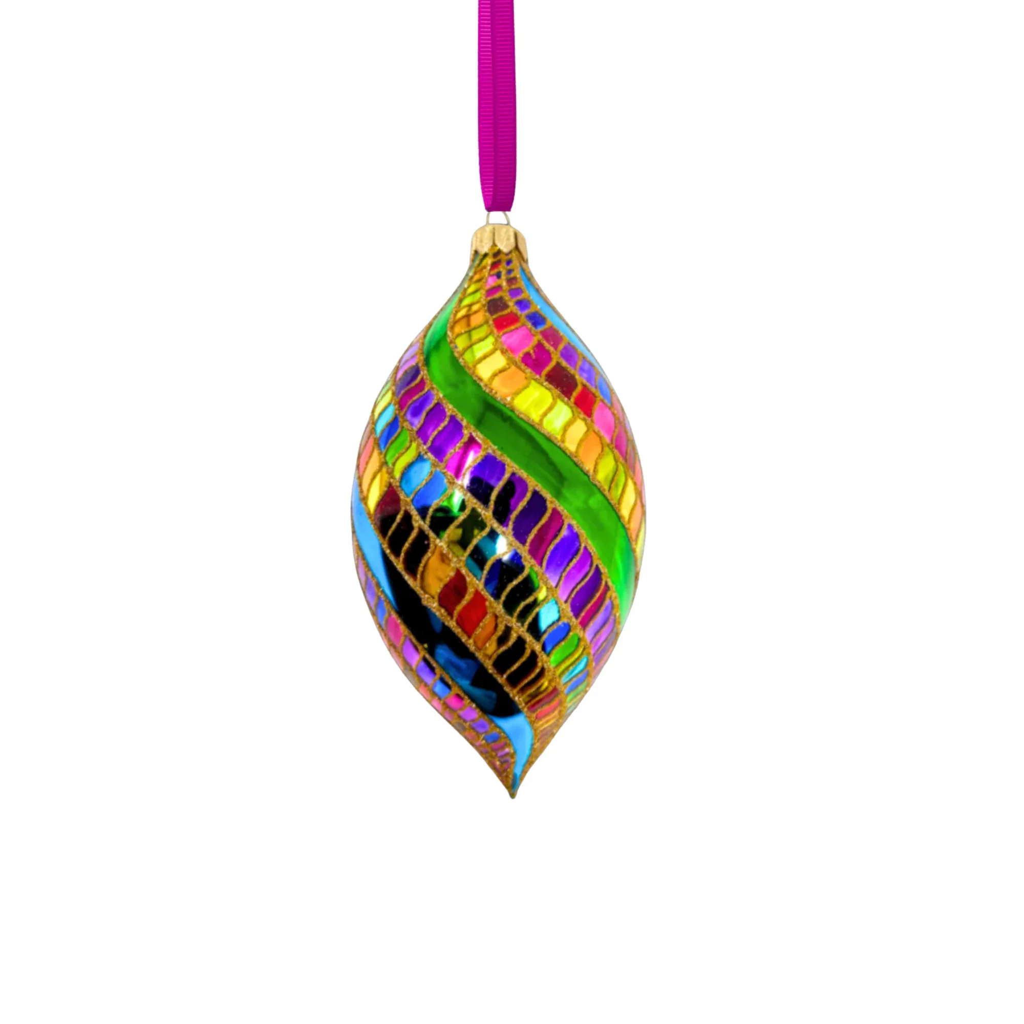 Big Winner Spinner Glass Ornament, 7" - Image 2