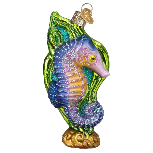 Bright Seahorse Ornament - Image 2