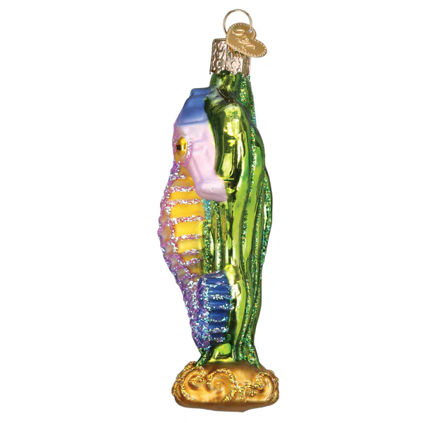 Bright Seahorse Ornament - Image 3