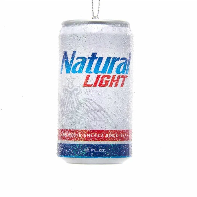 Budweiser® Natural Light Can Ornament, 3"