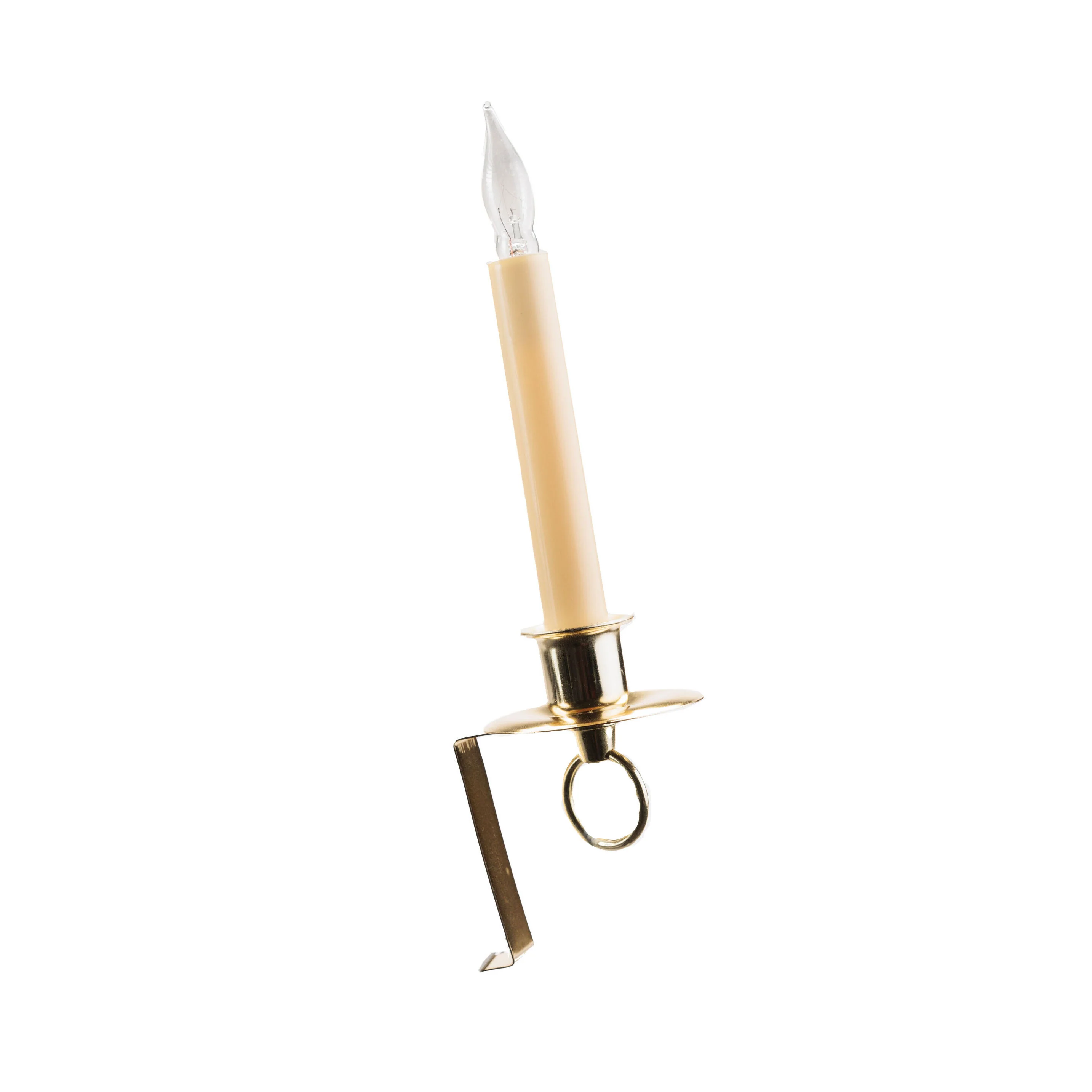 Cambridge Bracket Brass LED Bulb Candle W/ Sensor, 12" (Set of 4) - Image 3
