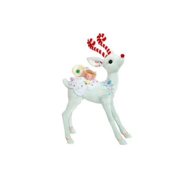Candied Deer Figurine, Medium, 12" (3 styles - sold individually) - Image 2