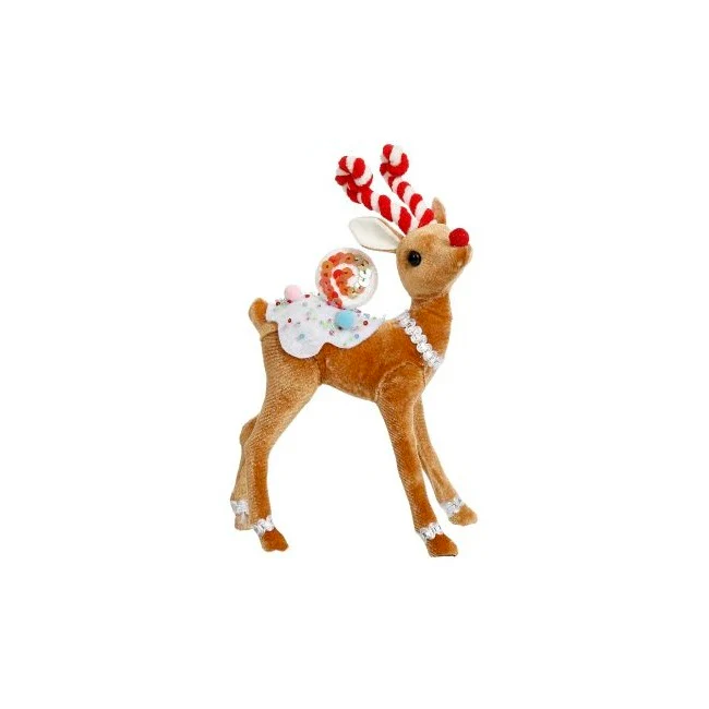 Candied Deer Figurine, Small, 8" (3 styles - Sold individually) - Image 2