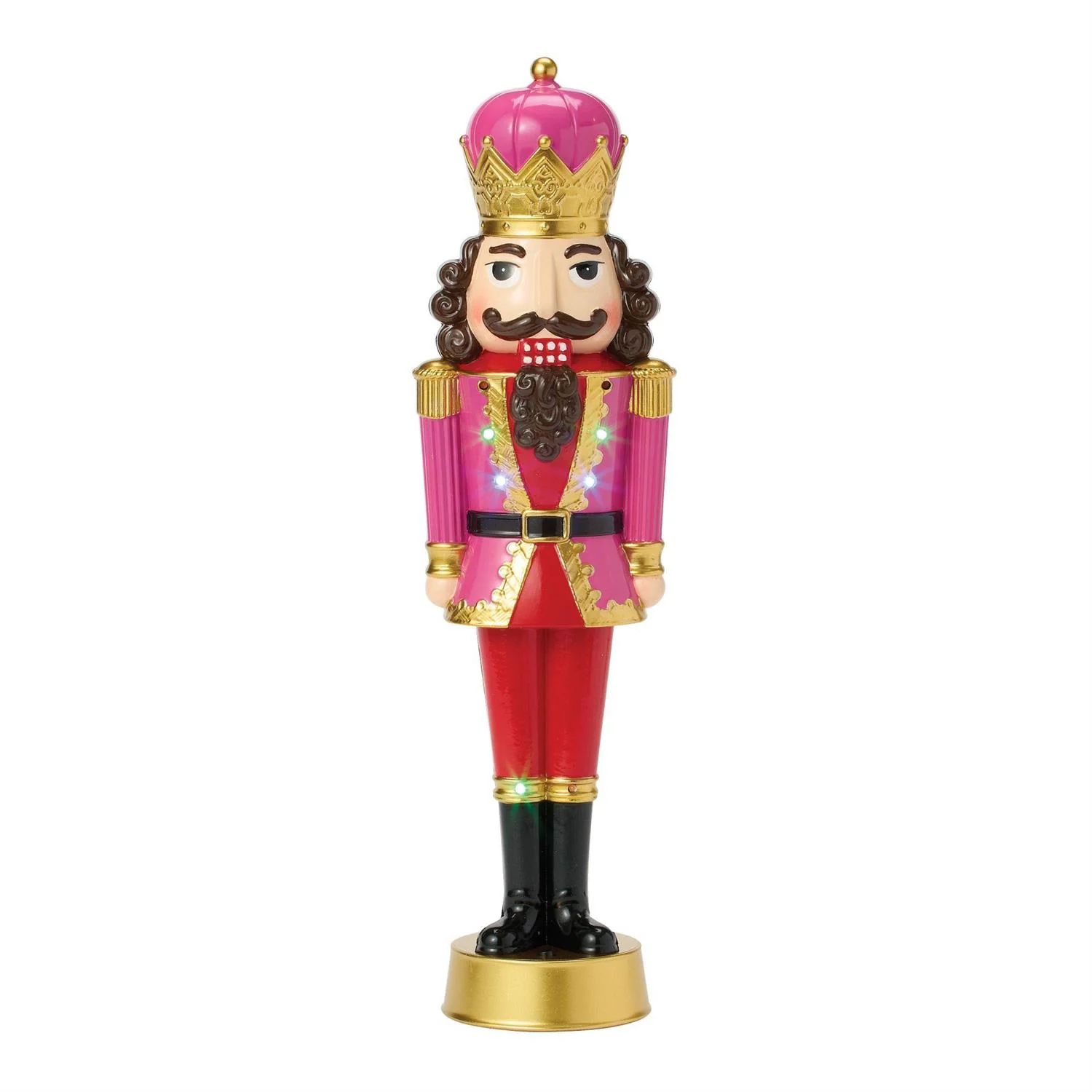 Candy Lit Musical Nutcracker, 14.5"