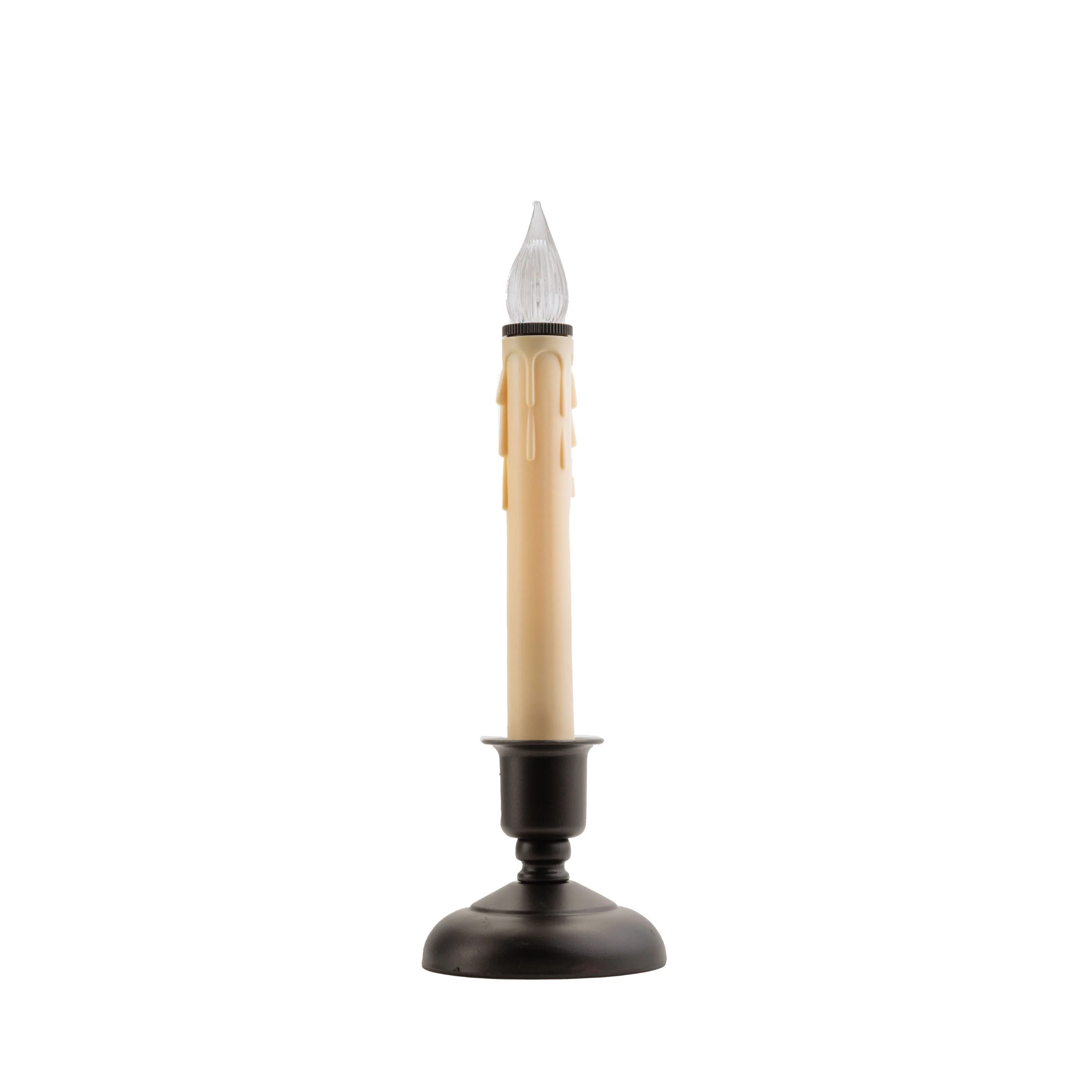 Cape Cod Antique Bronze LED Bulb Candle W/ Timer, 9" (Set of 4) - Image 3