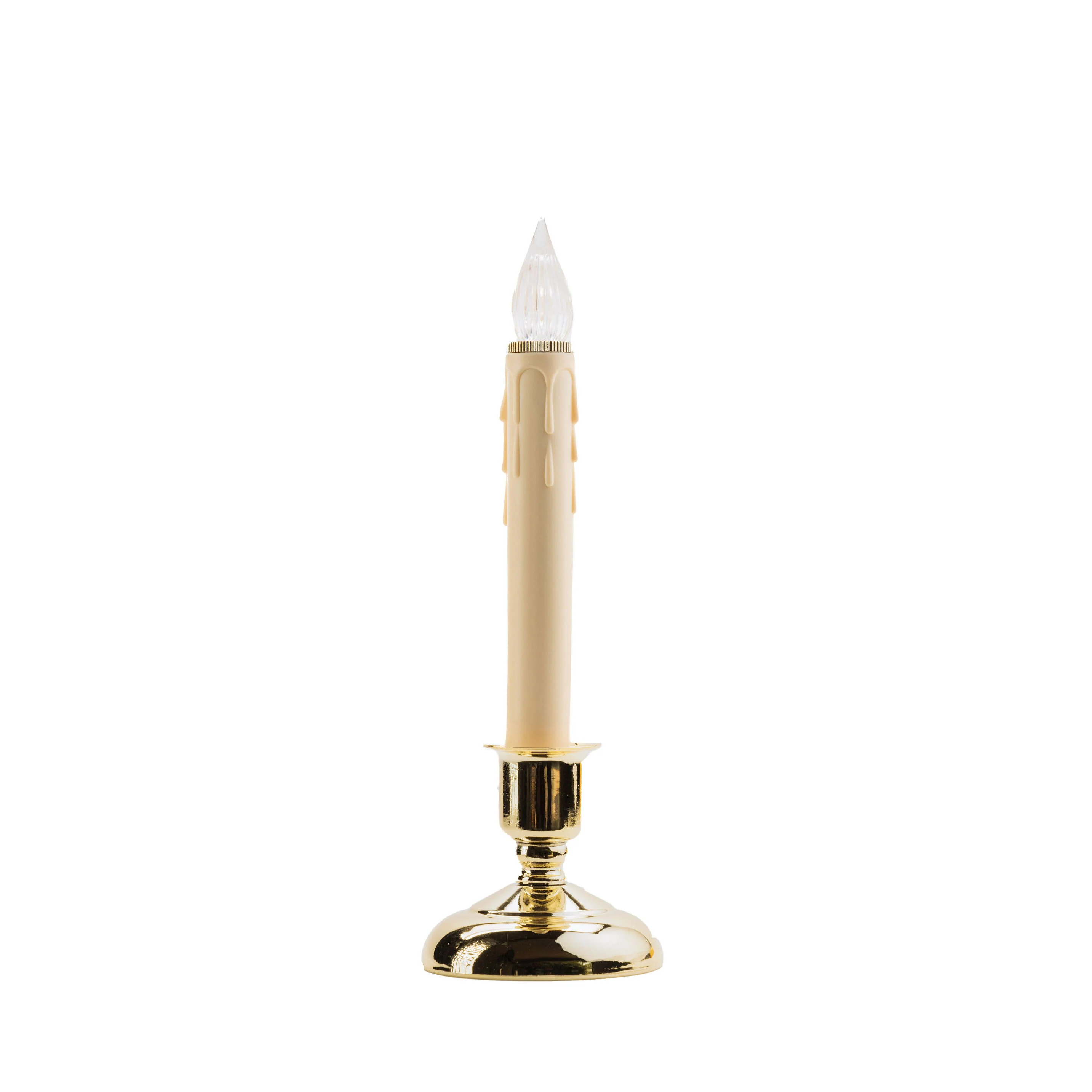 Cape Cod Brass LED Bulb Candle W/ Timer, 9" (Set of 4) - Image 3