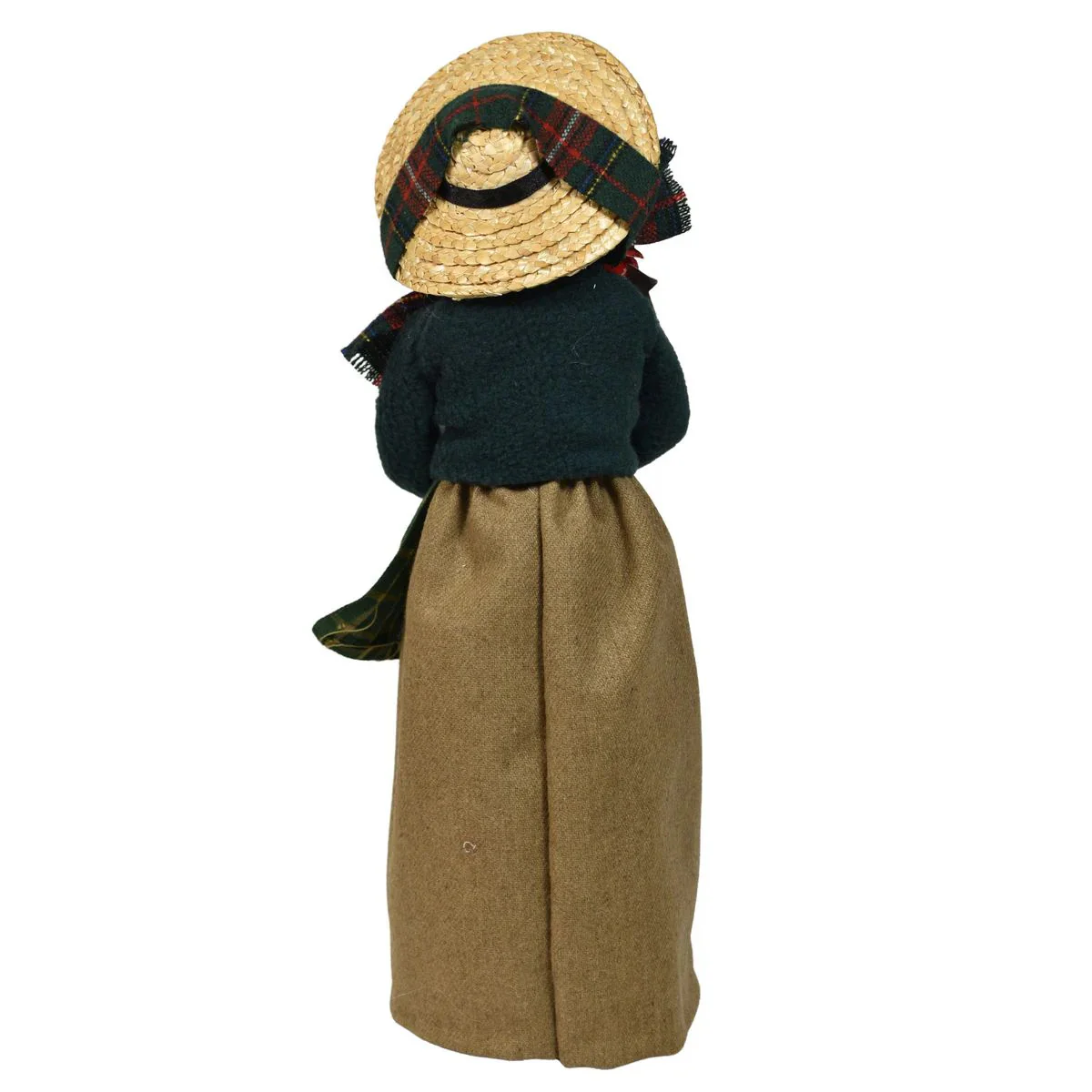 Cardinal Mrs Claus Caroler Figurine, 13" - Image 5