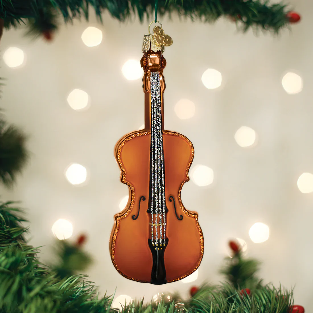 Cello Ornament, 5.5"