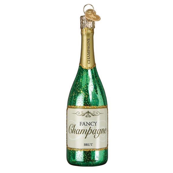 Champagne Bottle Ornament - Image 2