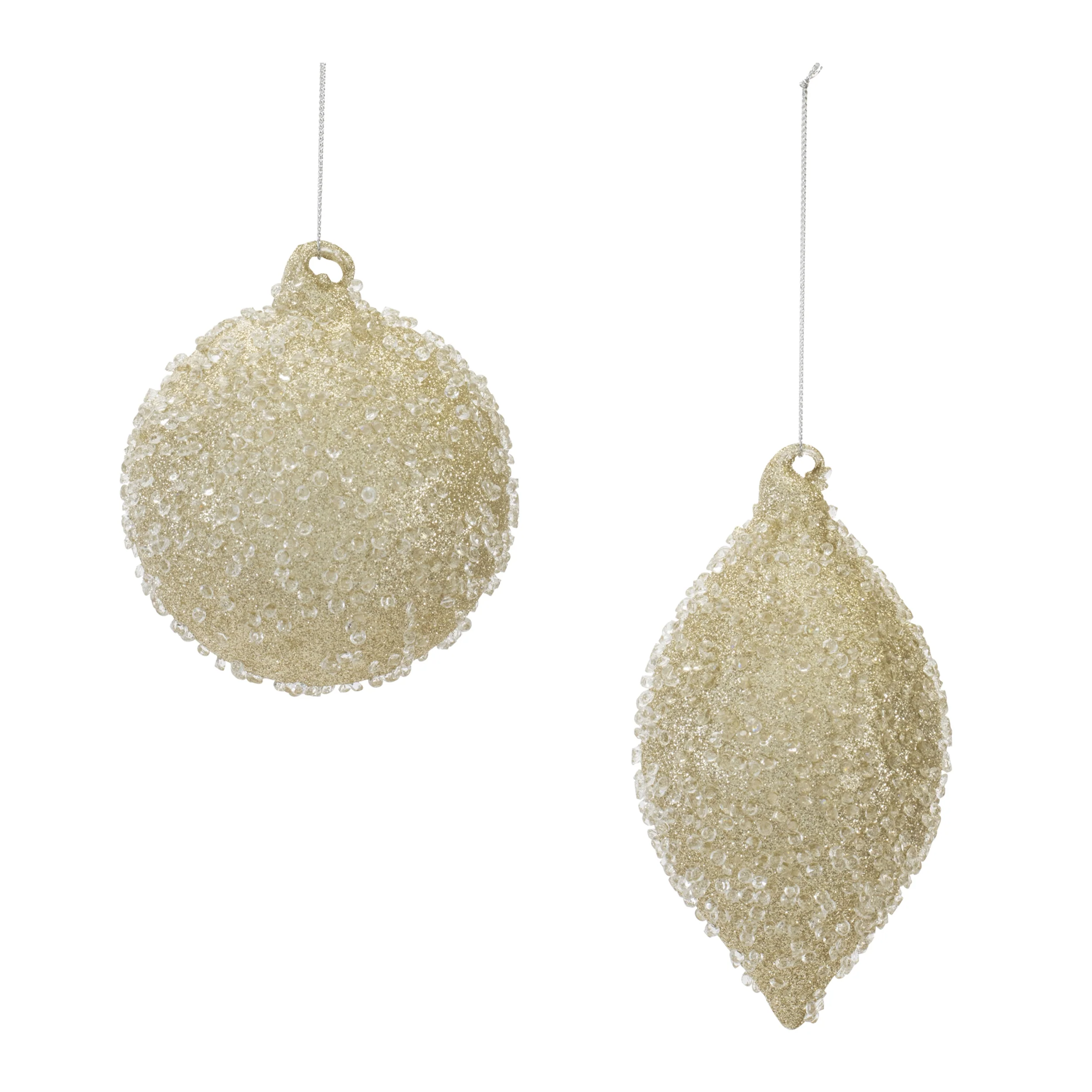 Champagne Ornament, 5" (2 styles - sold individually)