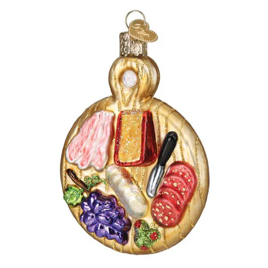 Charcuterie Board Ornament, 4.25" - Image 2