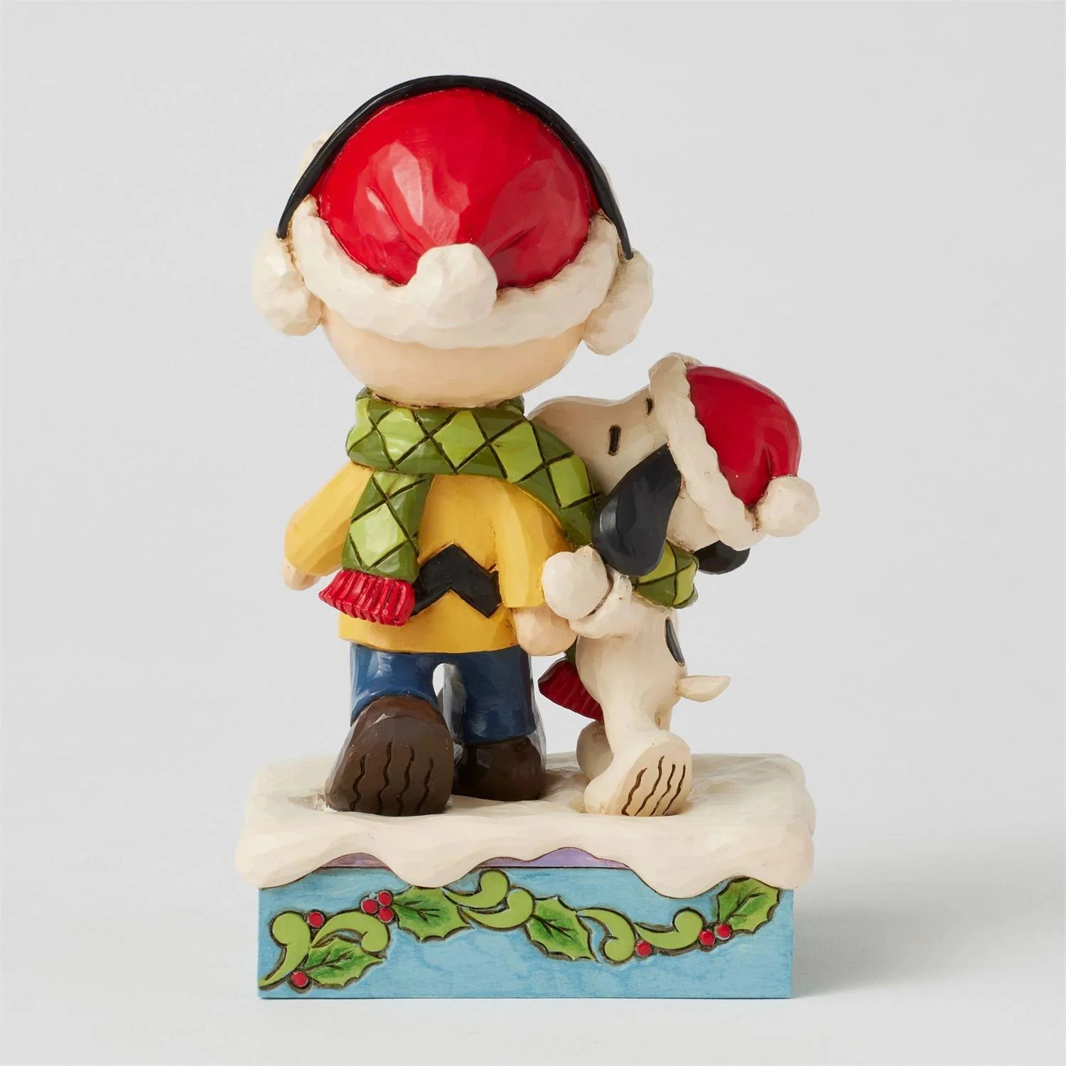 Charlie & Snoopy Wearing Scarf Figurine - Image 5