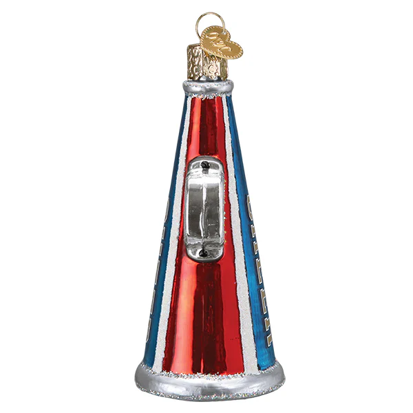 Cheer Megaphone Ornament - Image 3