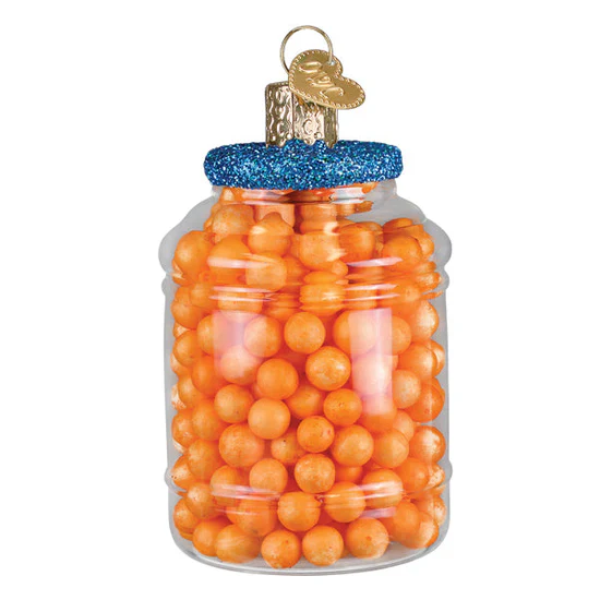 Cheese Balls Ornament, 3.5" - Image 4