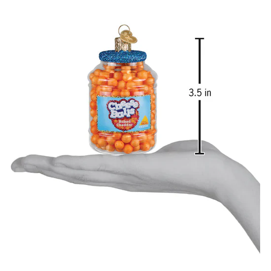 Cheese Balls Ornament, 3.5" - Image 5