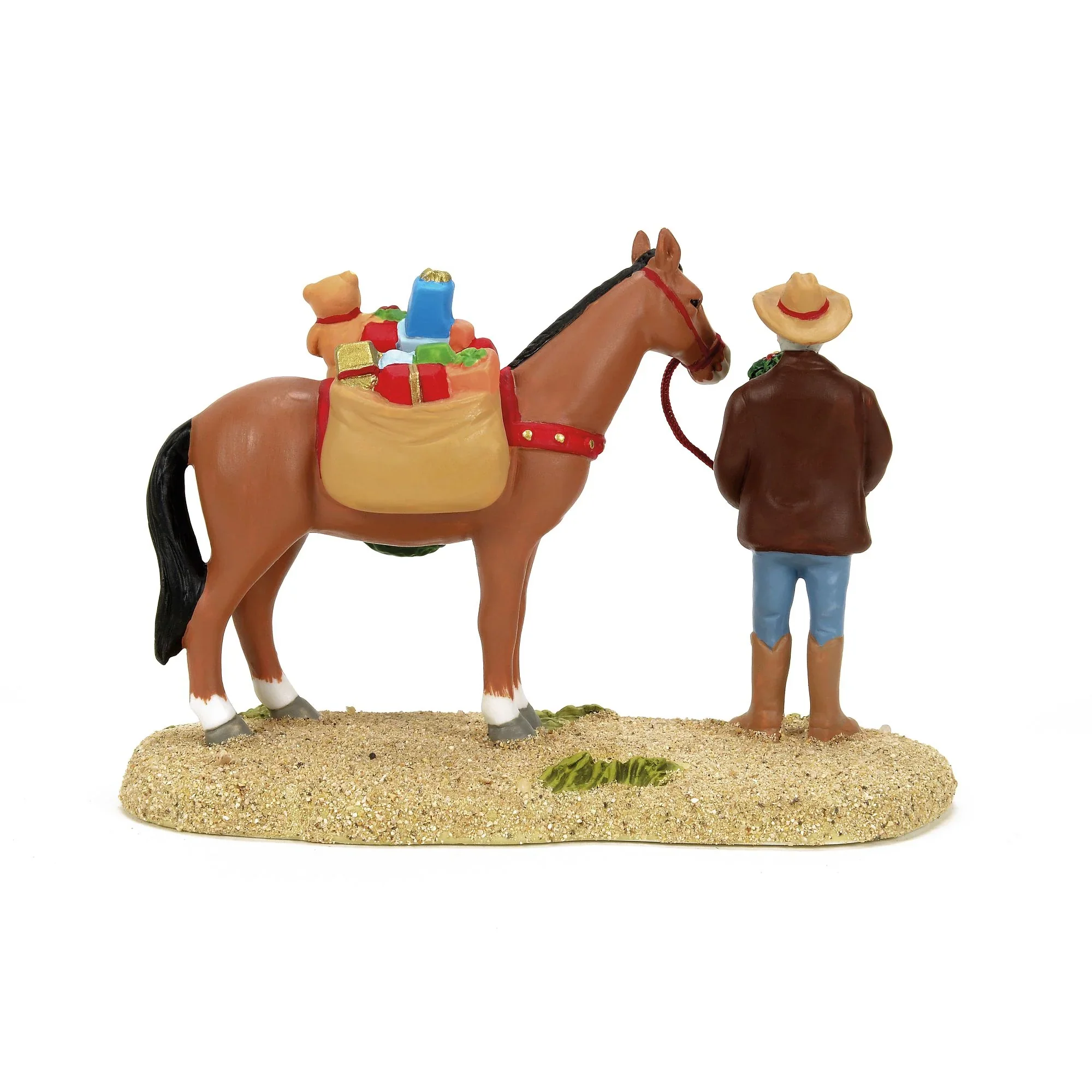 Christmas Canyon - The Cowboy Pastor Figurine, 2.7" - Image 3