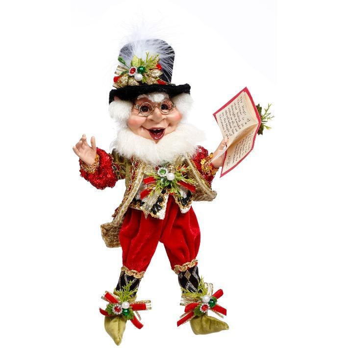Christmas Carol Elf Figurine, 12" (Small)