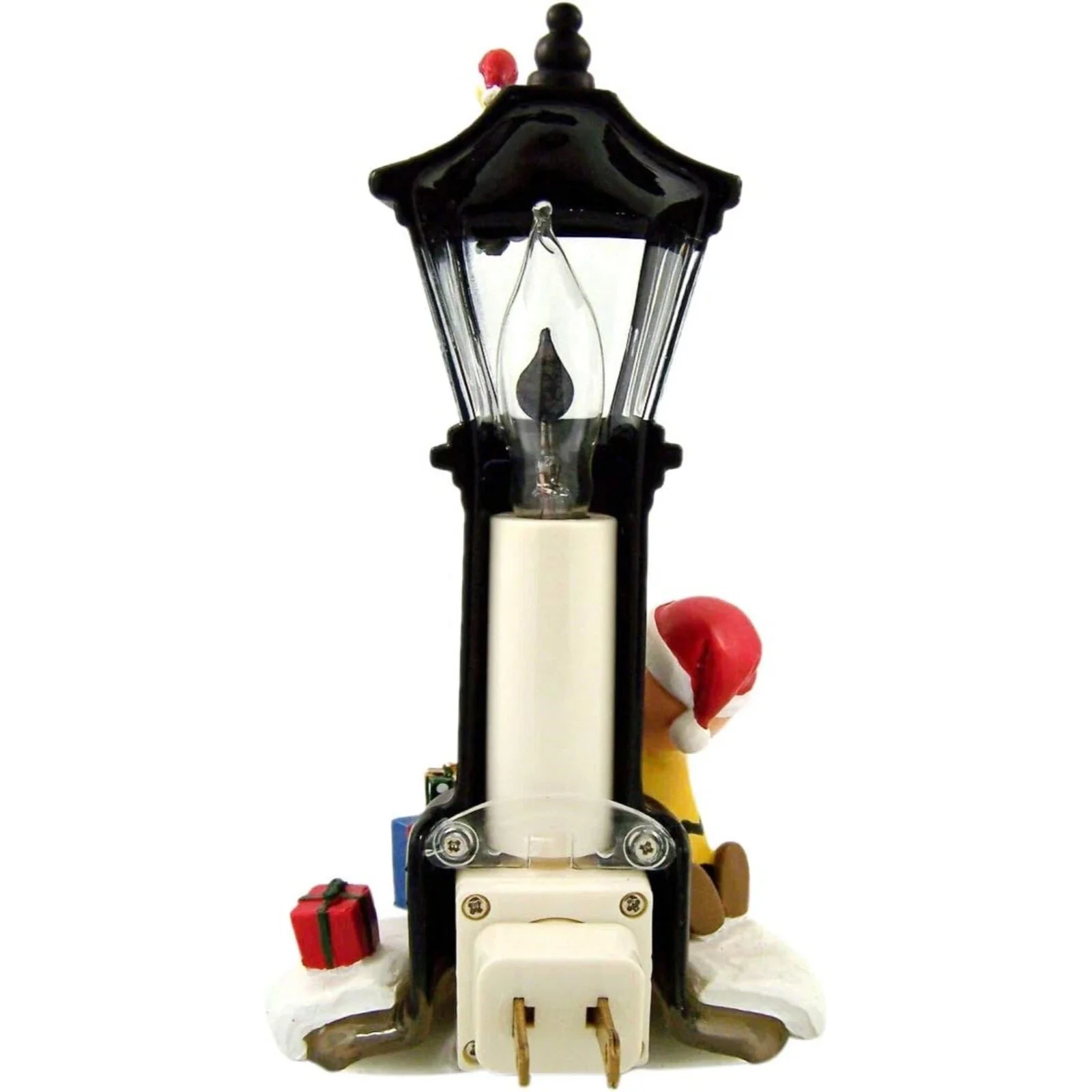 Christmas Charlie & Snoopy Flicker Night-Light, 7.25" - Image 4