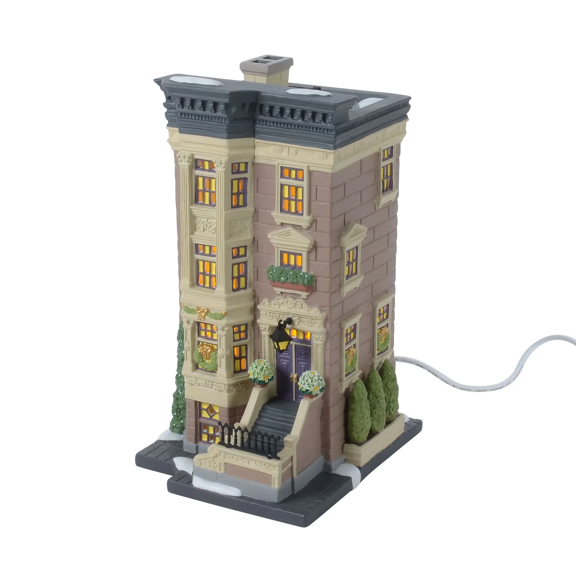 Christmas in the City Village - 89 W 56th Street Figurine, 8.25"