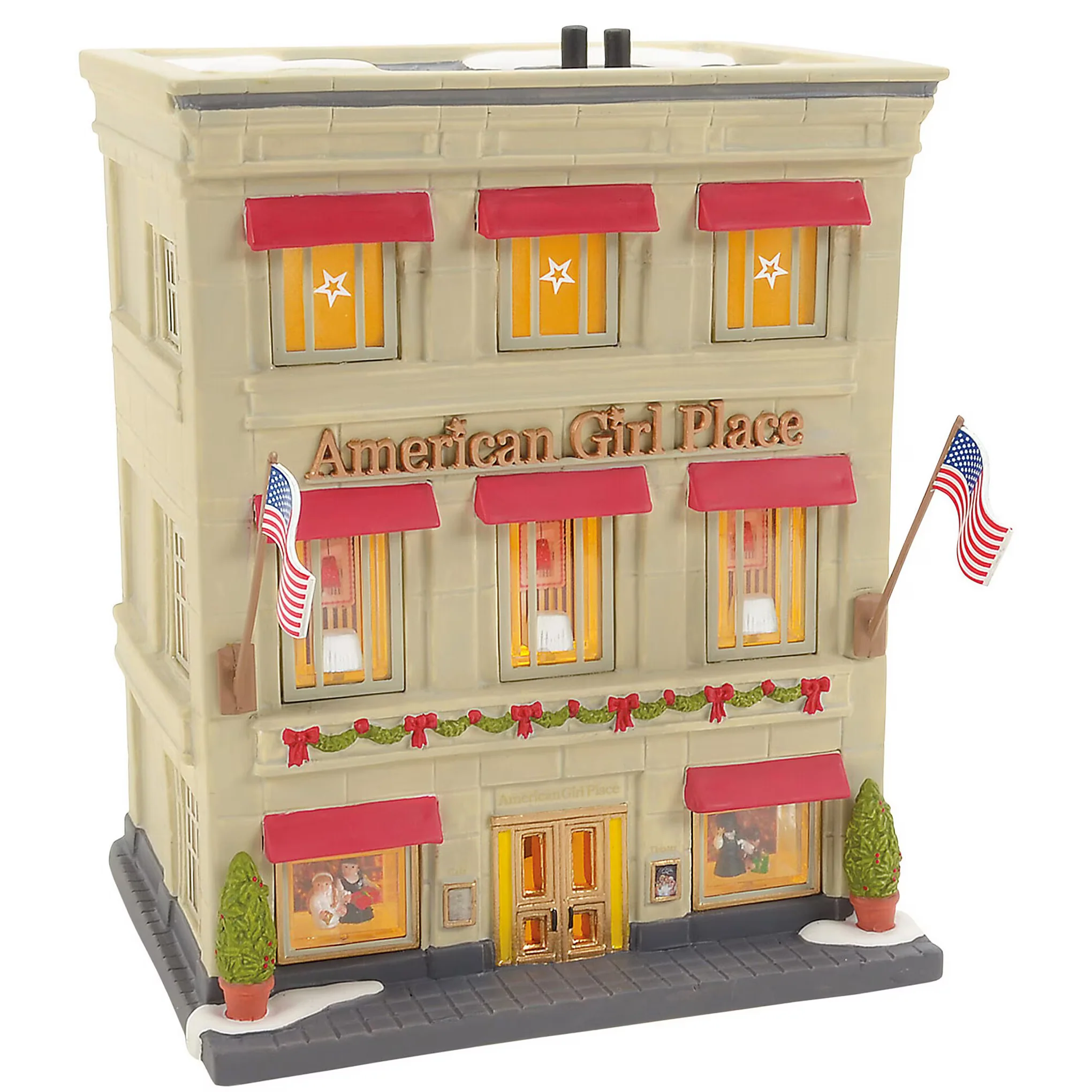 Christmas in the City Village - American Girl Place, 8"